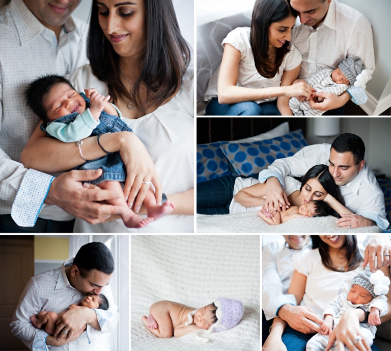 in home newborn photography session toronto lifestyle